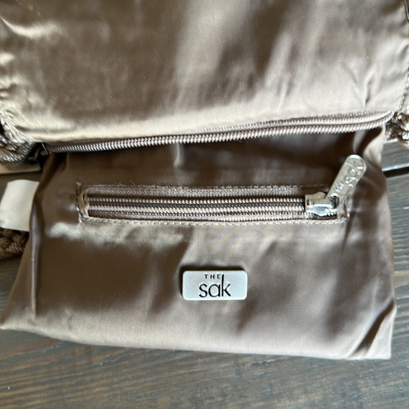 The Sak Crossbody Shoulder Bag in Taupe/Light Brown - Picture 5 of 6